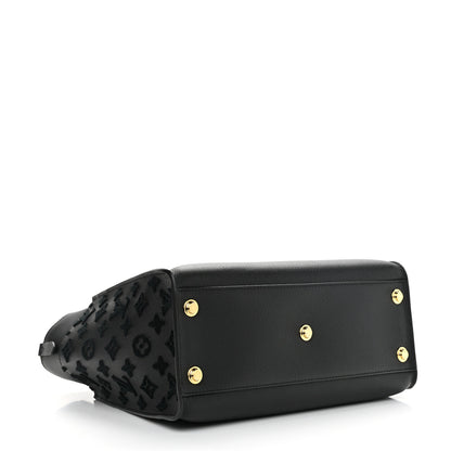 Louis Vuitton Calfskin Monogram Tufting On My Side Black 4 of 10