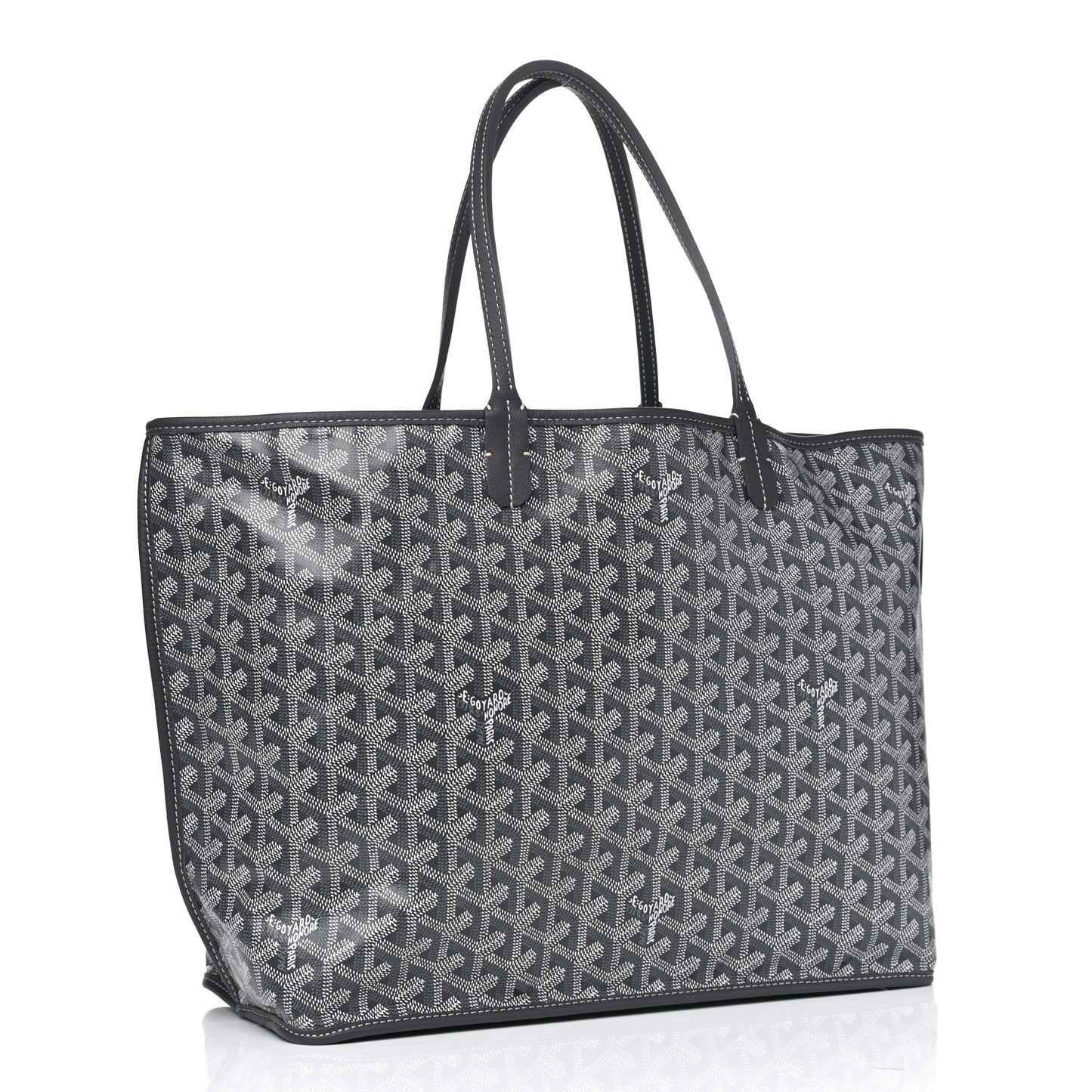 Goyardine Reversible Anjou PM Grey