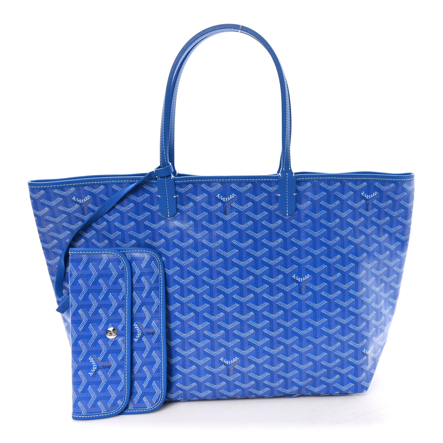 Goyard Goyardine Saint Louis PM Sky Blue 3 of 12