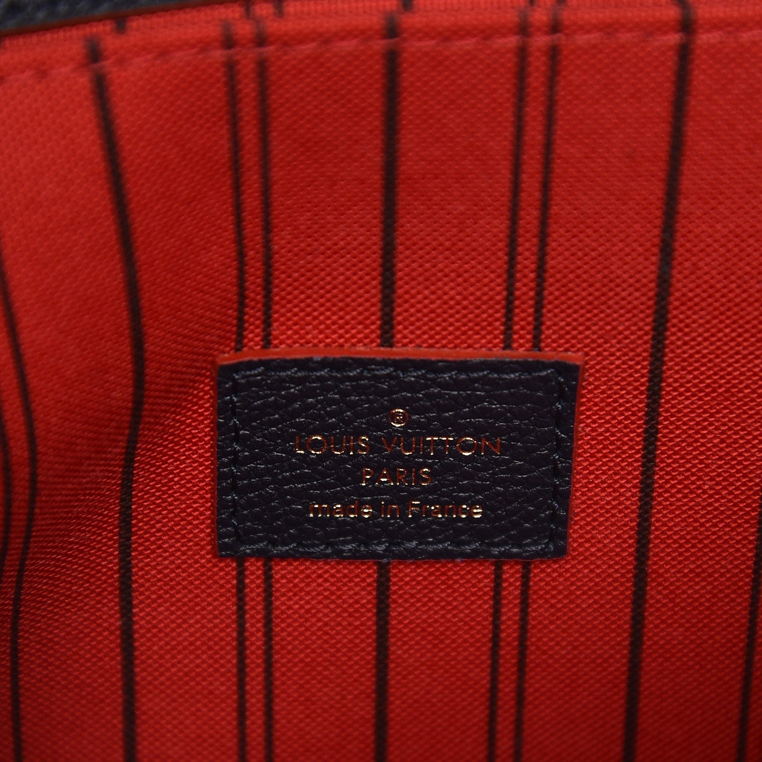 Louis Vuitton Empreinte Pochette Metis Marine Rouge 6 of 6
