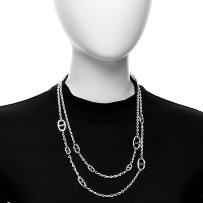 Hermes Sterling Silver Farandole Necklace 120 2 of 6