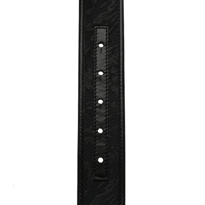 Versace Jacquard Barocco 4cm La Medusa Belt 90 36 Black 6 of 6