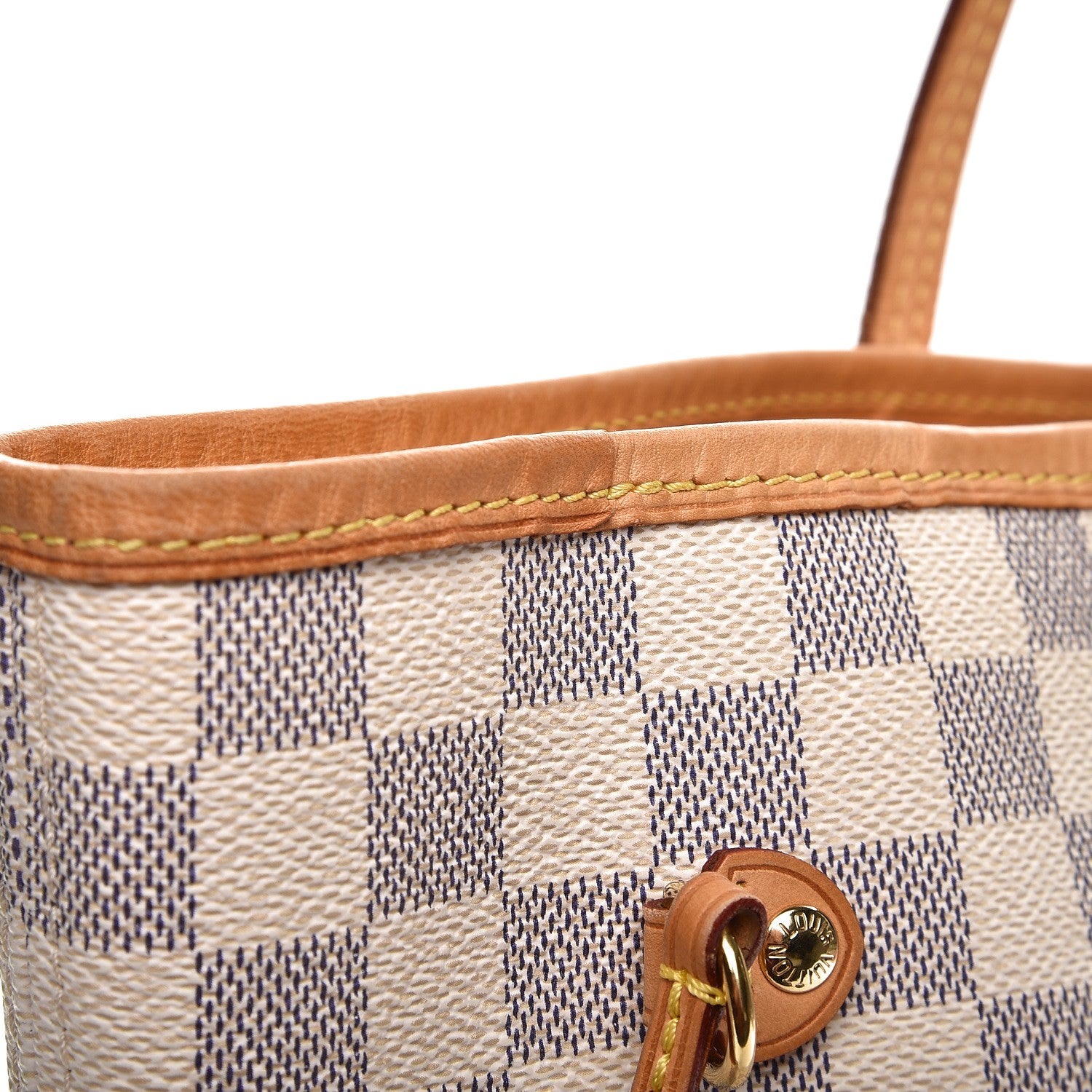 Louis Vuitton Damier Azur Neverfull MM 8 of 9
