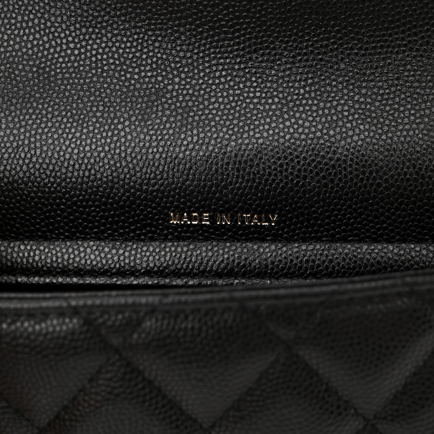 Chanel Caviar Quilted Flap Phone Holder With Chain Black 6 of 12