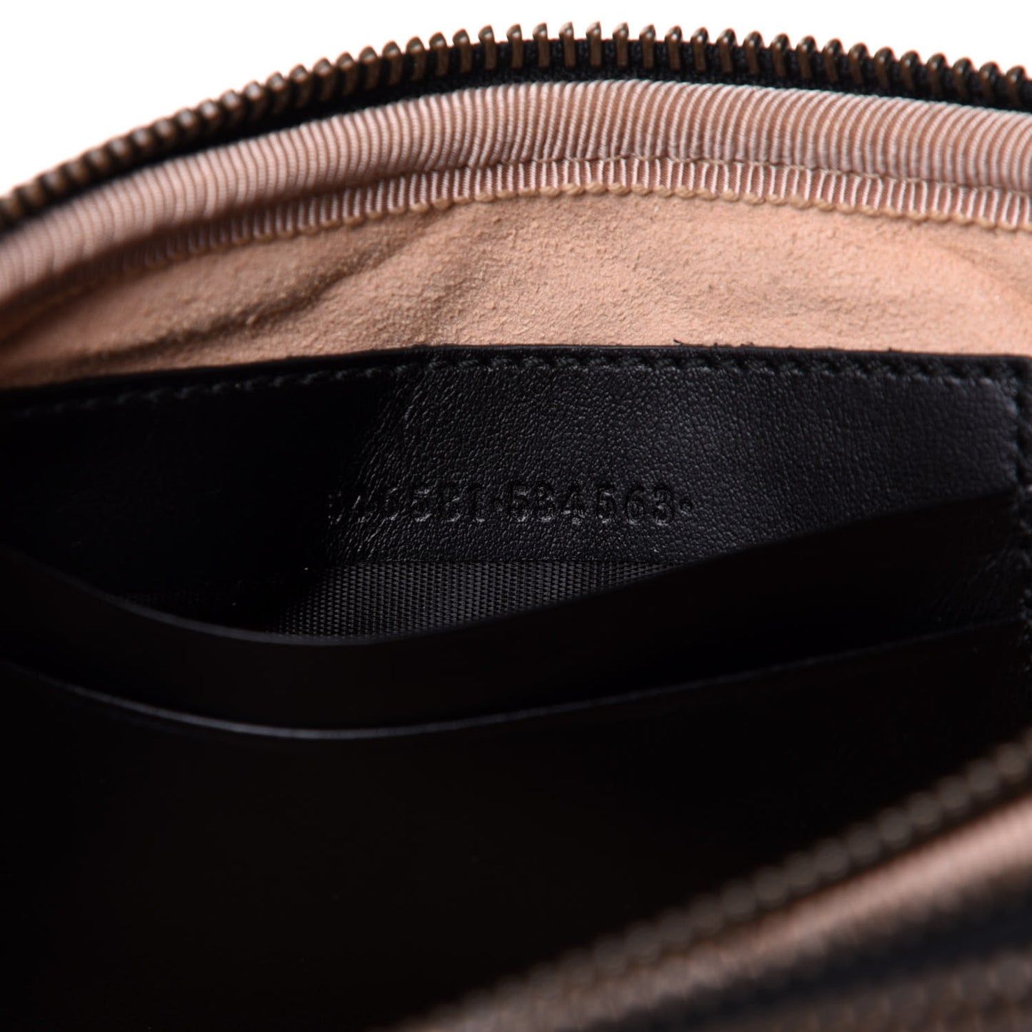 Calfskin Matelasse Mini GG Marmont Chain Crossbody Bag Black