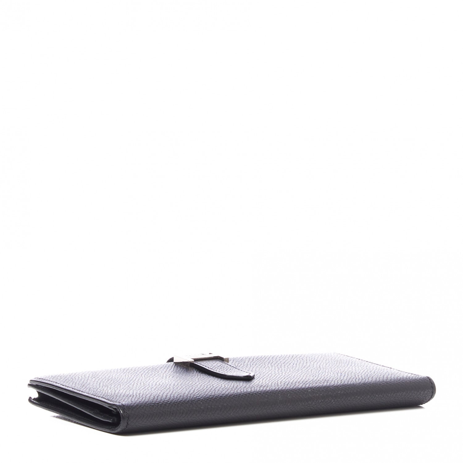 Hermes Epsom Bearn Gusset Wallet Black 3 of 7