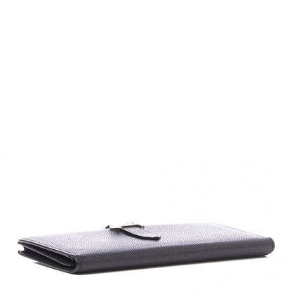 Hermes Epsom Bearn Gusset Wallet Black 3 of 7