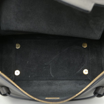 Celine Grained Calfskin Micro Belt Bag Grey 5 of 11