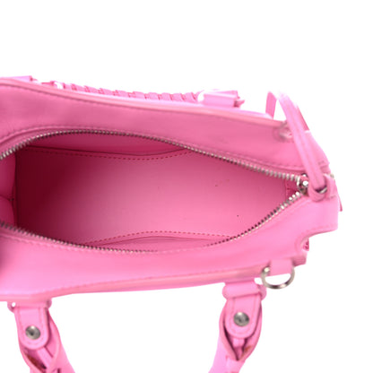 Balenciaga Cake Calfskin Tonal Hardware Mini Neo Classic City Rose 5 of 18