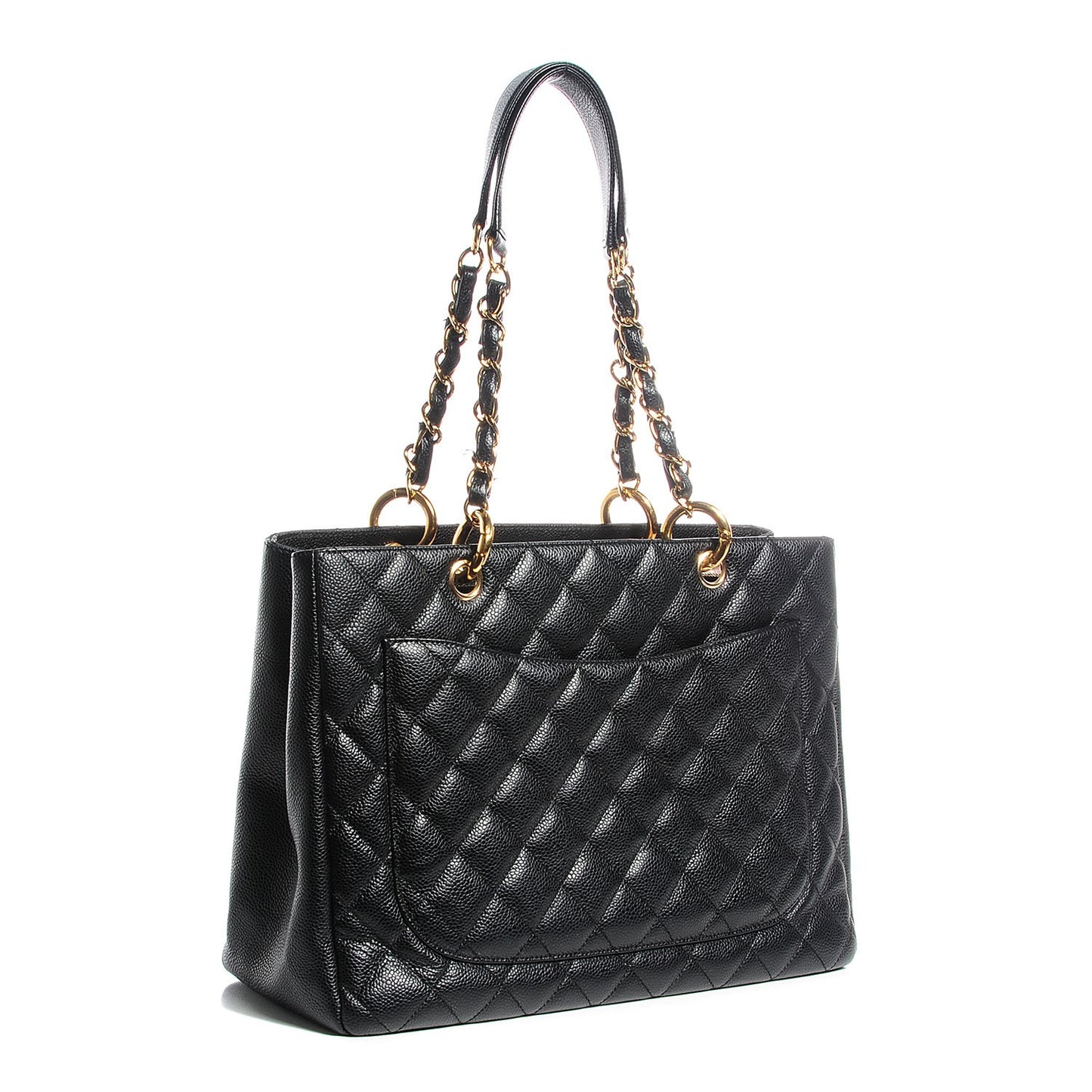 Caviar Grand Shopping Tote GST Black