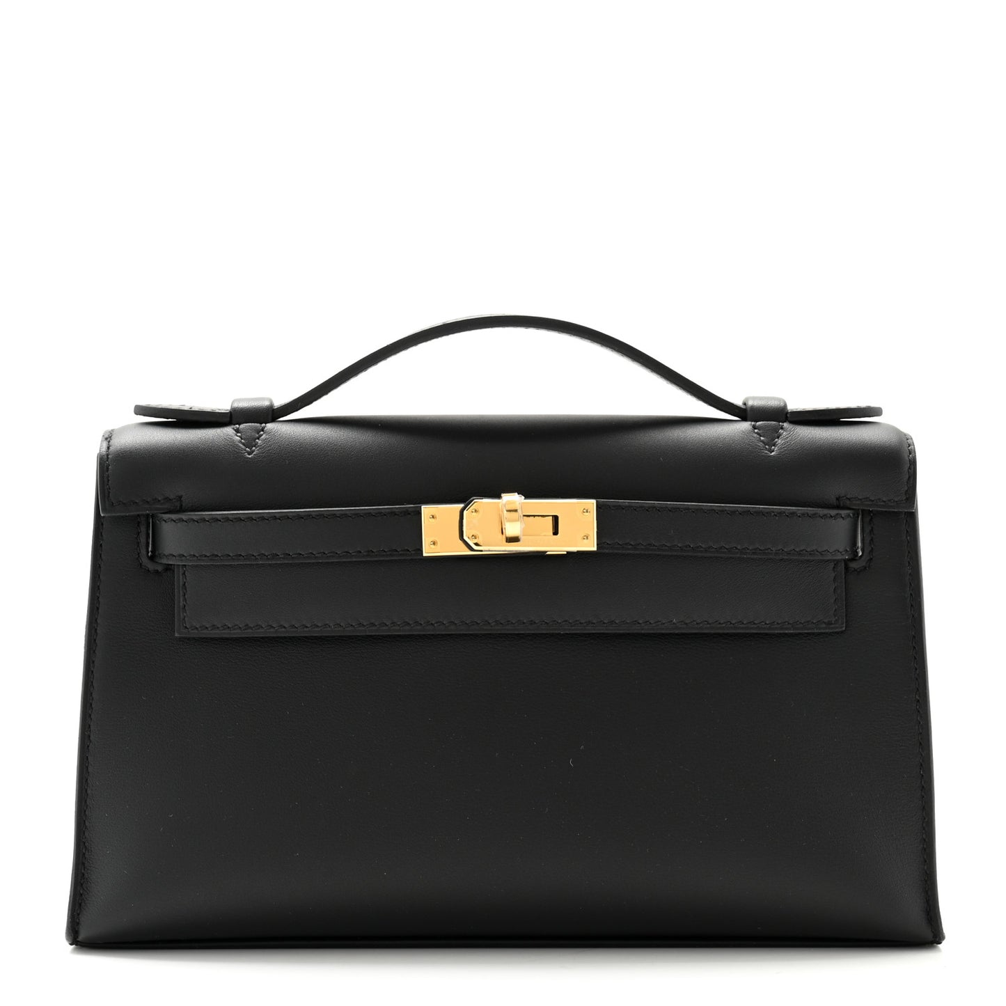 Swift Kelly Pochette Clutch Black
