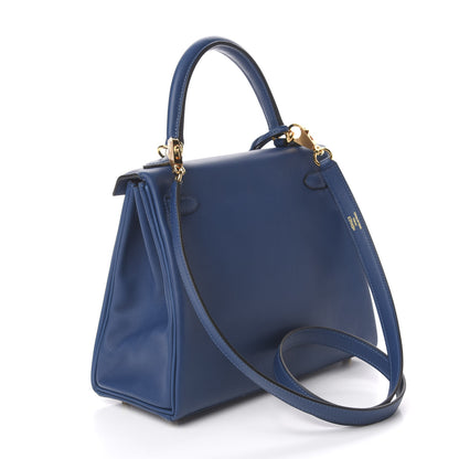 Hermes Swift Kelly Retourne 25 Deep Bleu 3 of 11