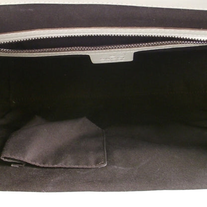 Gucci Monogram Web Satchel Ivory 9 of 10