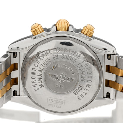 Breitling Stainless Steel 18K Yellow Gold 44mm Chronomat Evolution Automatic Watch White C13356 4 of 4