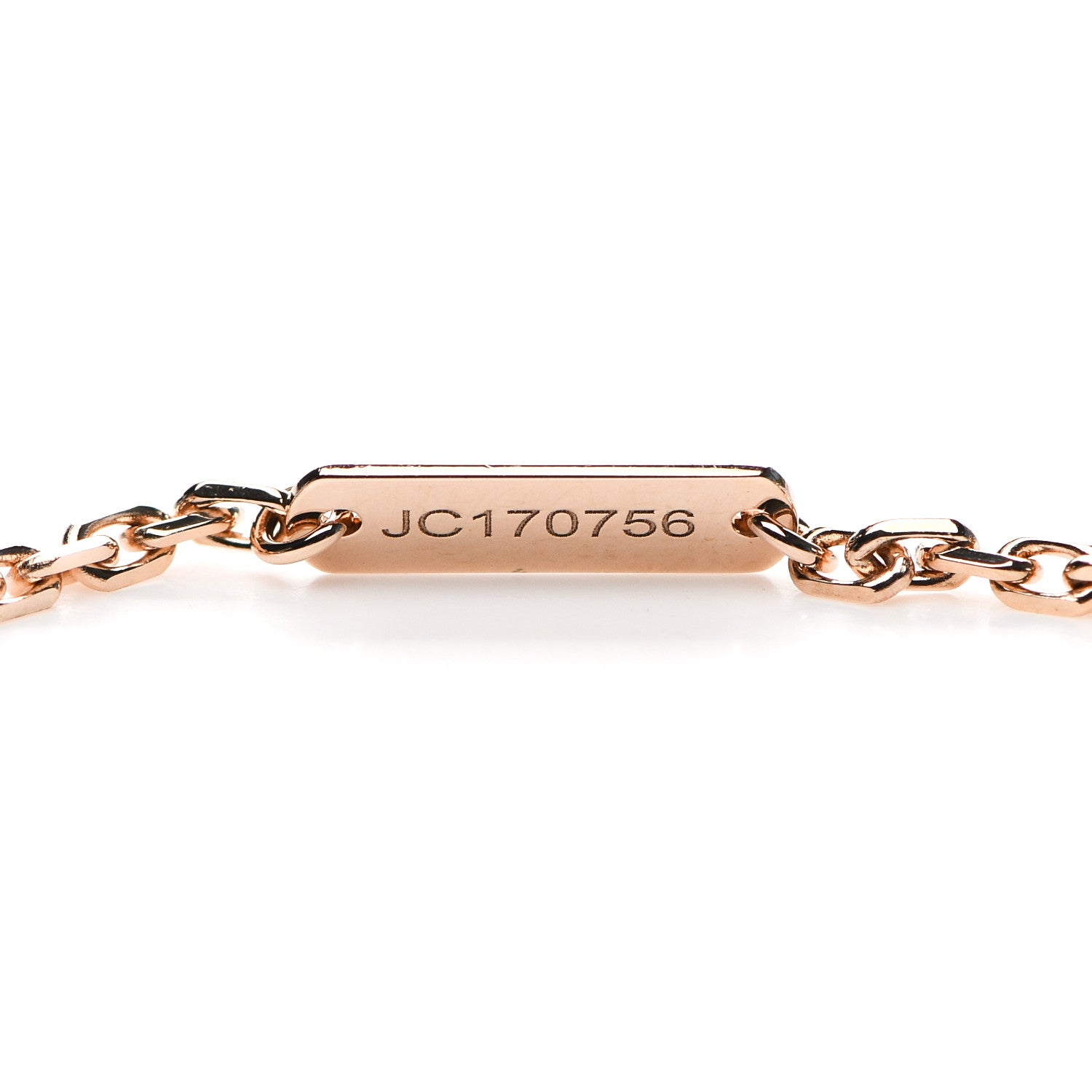 Van Cleef & Arpels 18K Rose Gold Gray Mother of Pearl Magic Alhambra Long Necklace 5 of 6