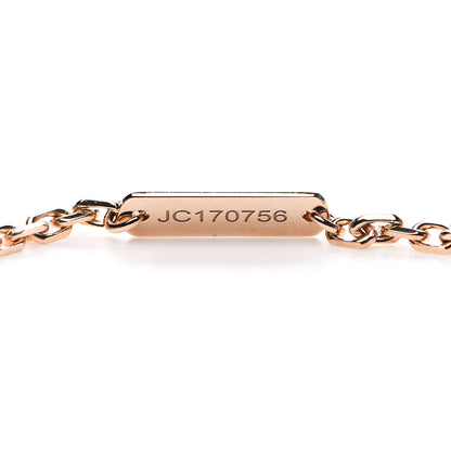 Van Cleef & Arpels 18K Rose Gold Gray Mother of Pearl Magic Alhambra Long Necklace 5 of 6