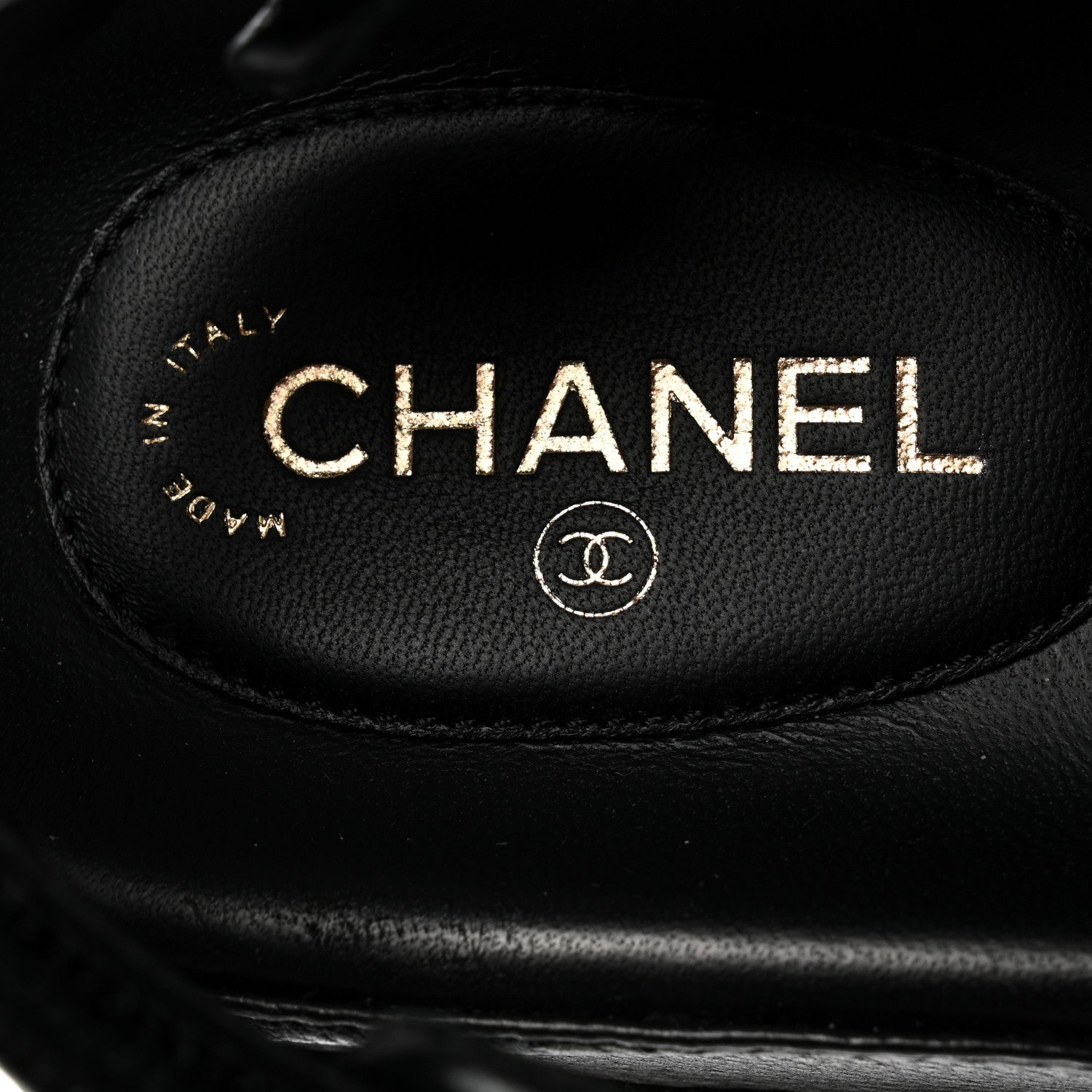 Chanel Grained Calfskin Velcro Dad Sandals 39 Black 8 of 9