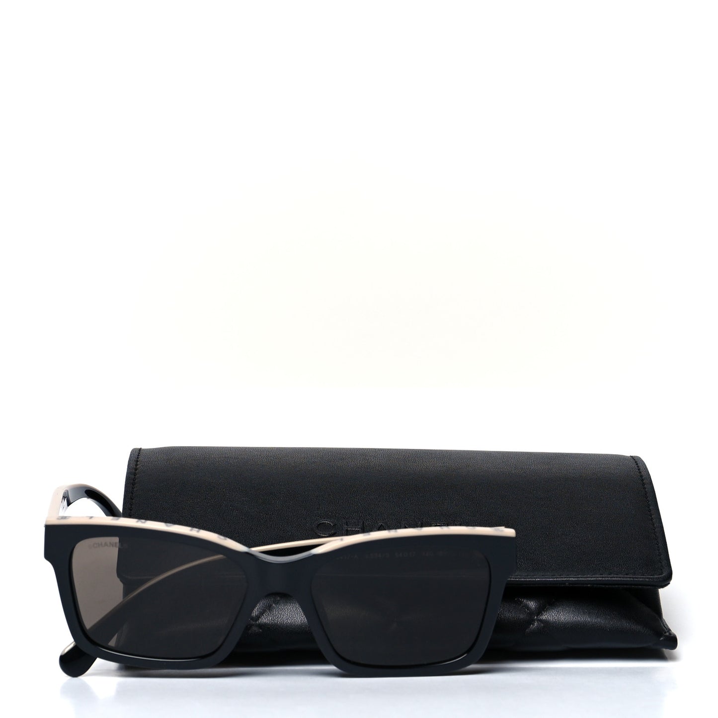 Acetate Square Sunglasses 5417-A Black