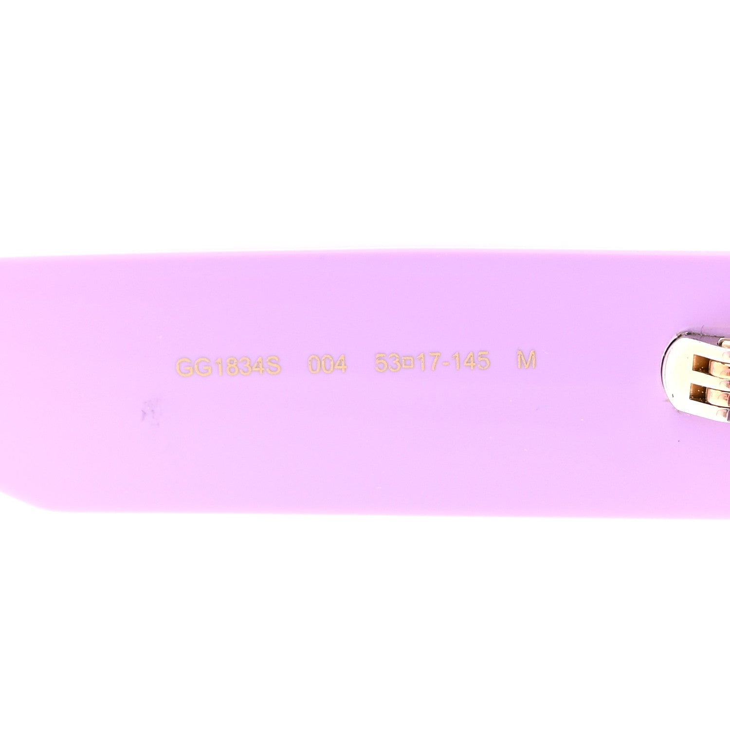 Gucci Acetate Cat Eye Sunglasses GG1834S Lilac 5 of 6