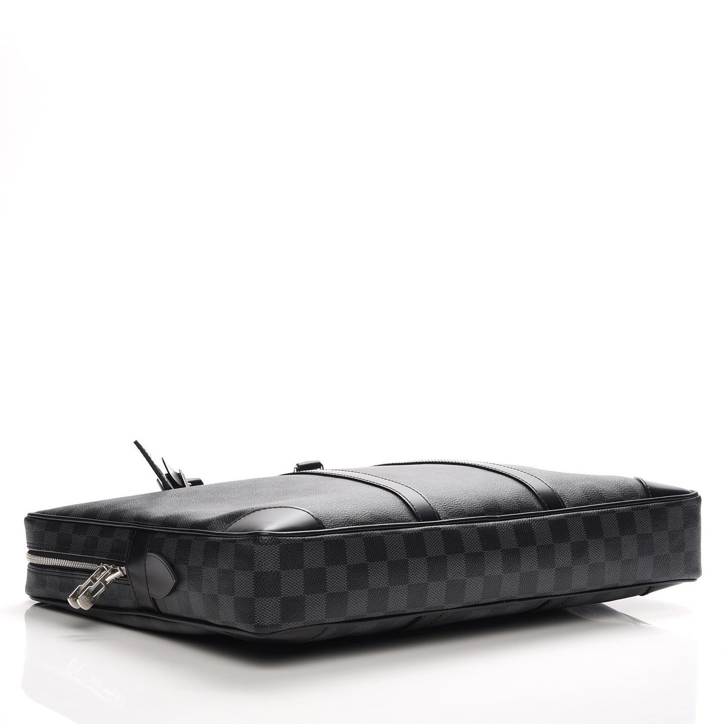 Damier Graphite Porte-Documents Voyage