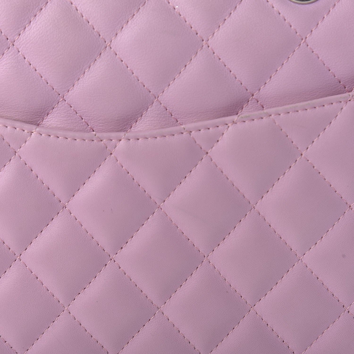 Chanel Calfskin Quilted Large Cambon Multipocket Reporter Pink Black 11 of 16