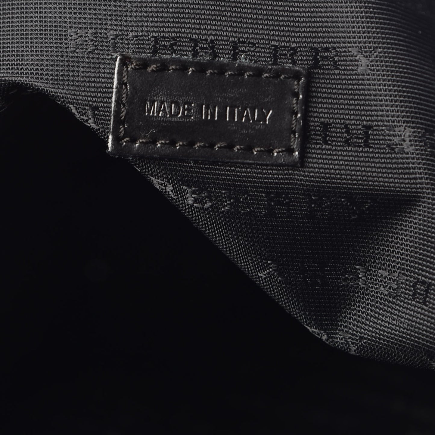 House Check Backpack Black