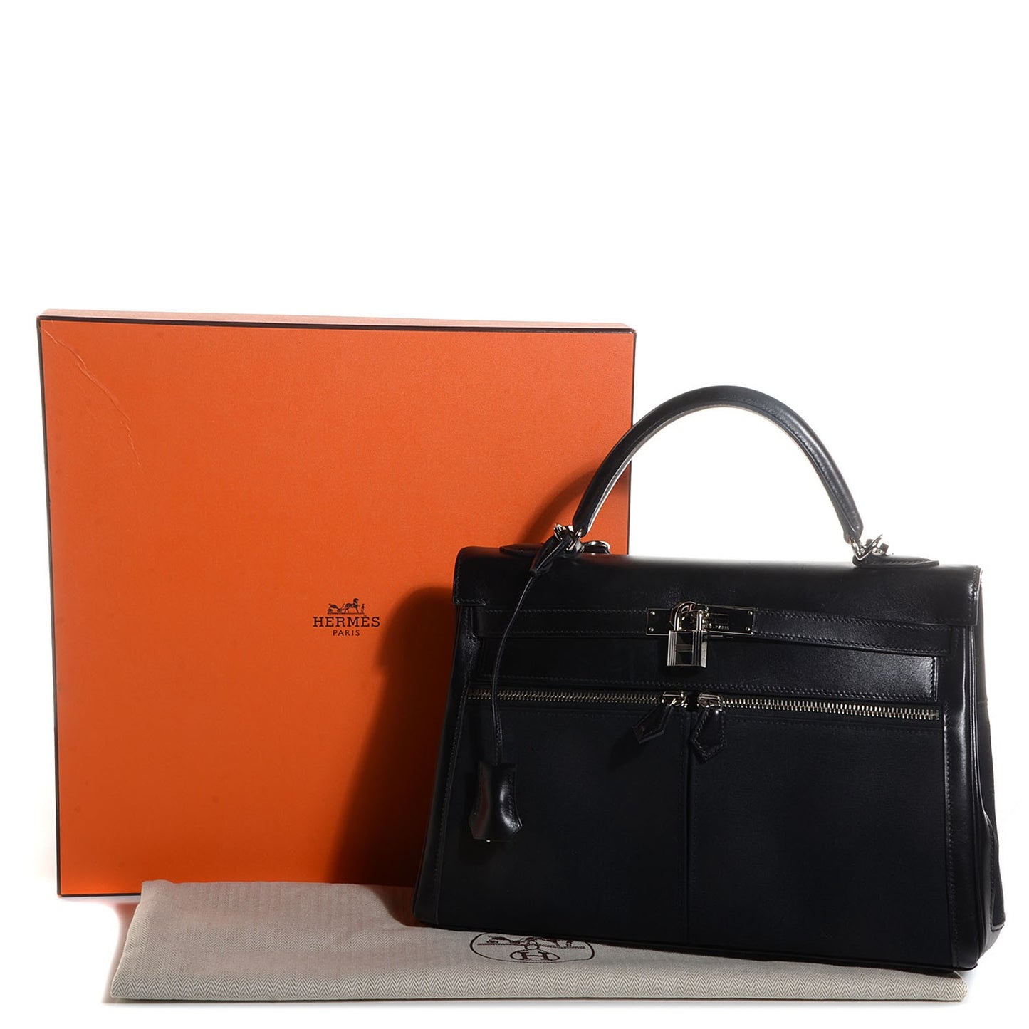 Box Toile Lakis Kelly 32 Black