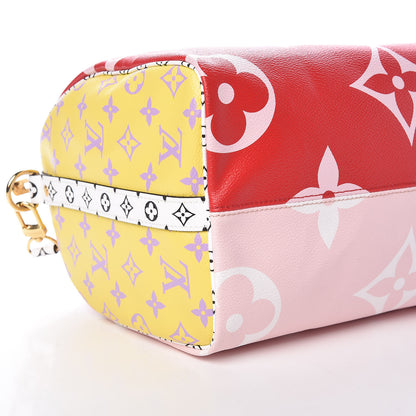 Louis Vuitton Monogram Giant Speedy Bandouliere 30 Rouge 8 of 9