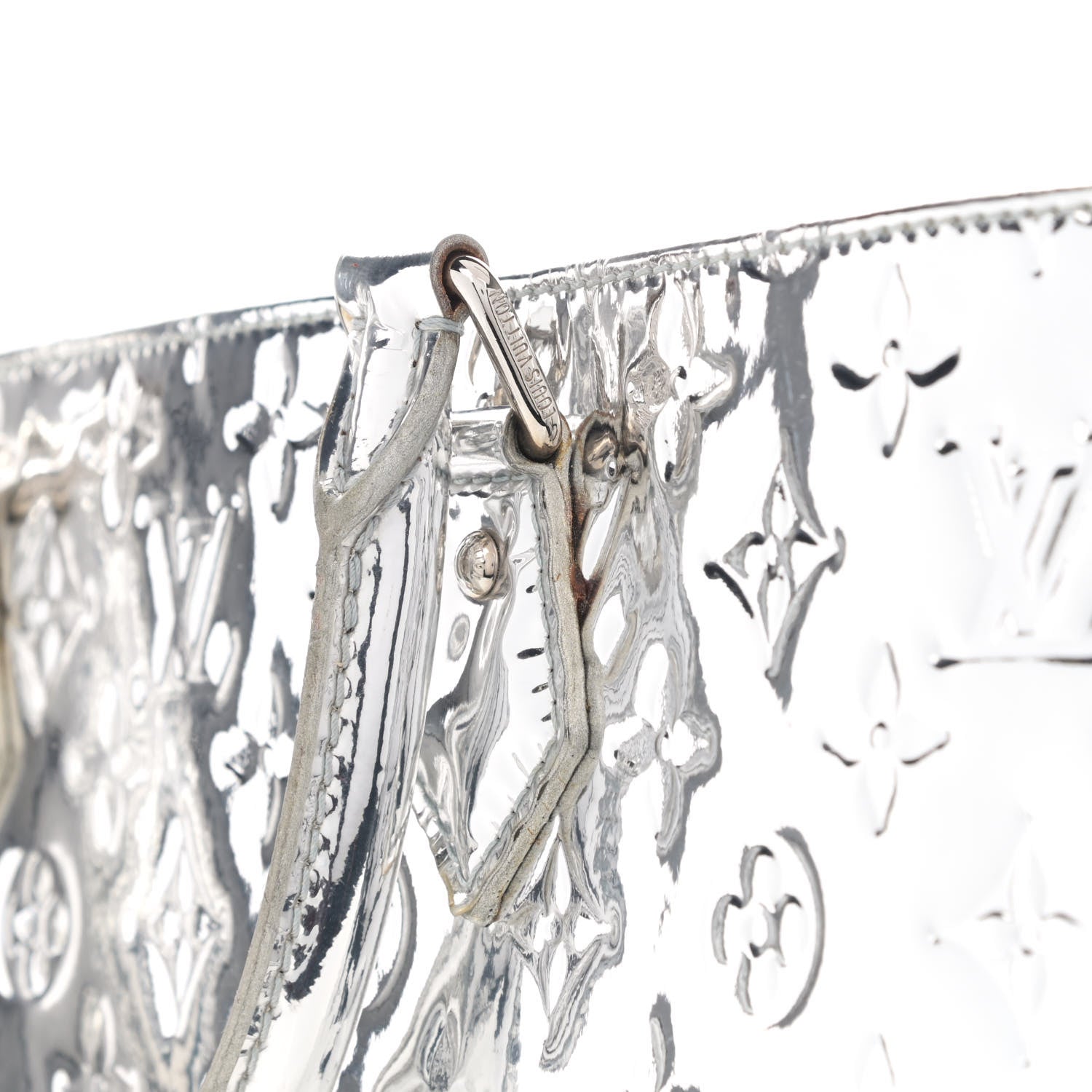 Louis Vuitton Monogram Miroir Sac Plat Silver 10 of 13