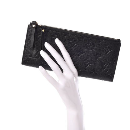 Louis Vuitton Empreinte Adele Wallet Black 2 of 7