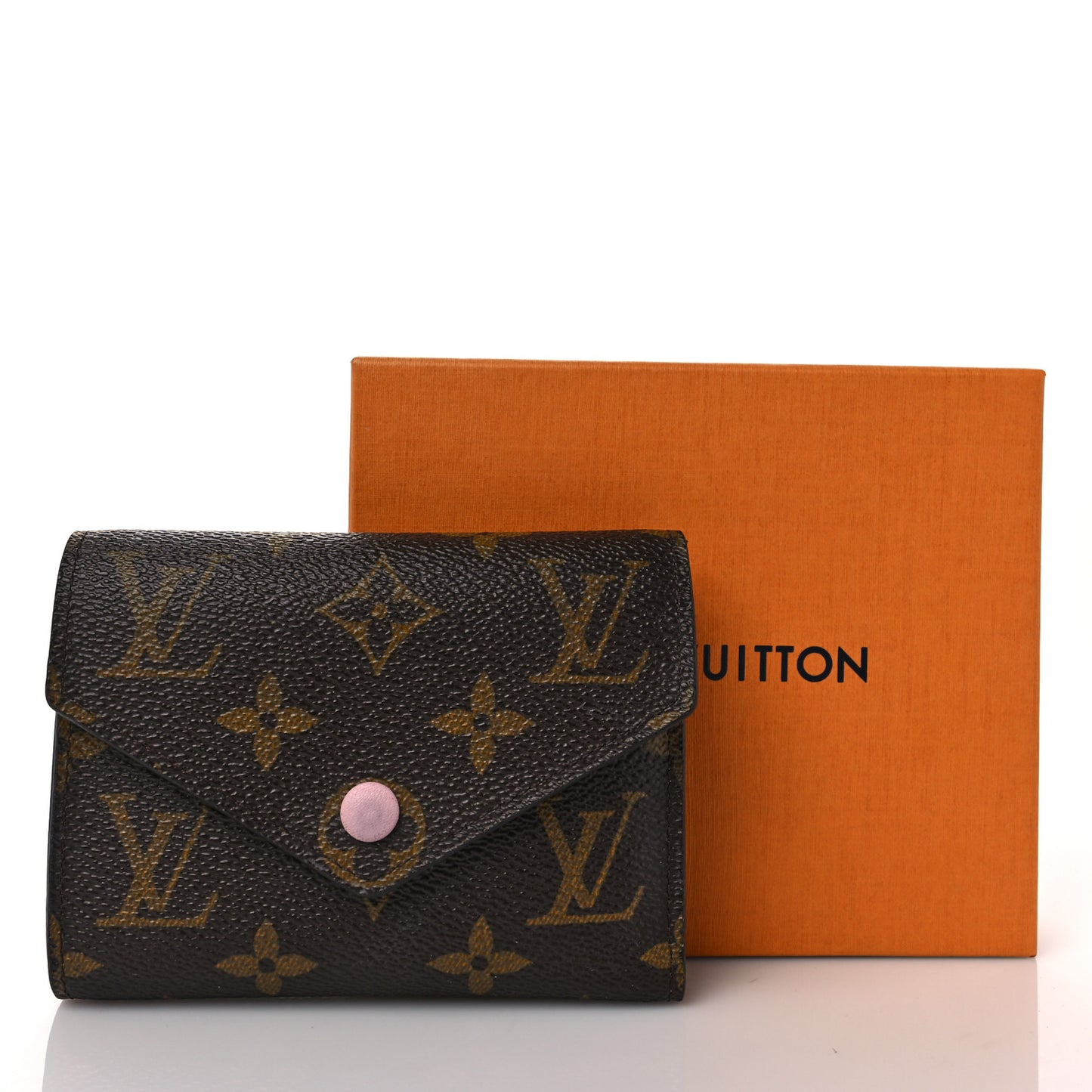 Monogram Victorine Wallet Rose Ballerine