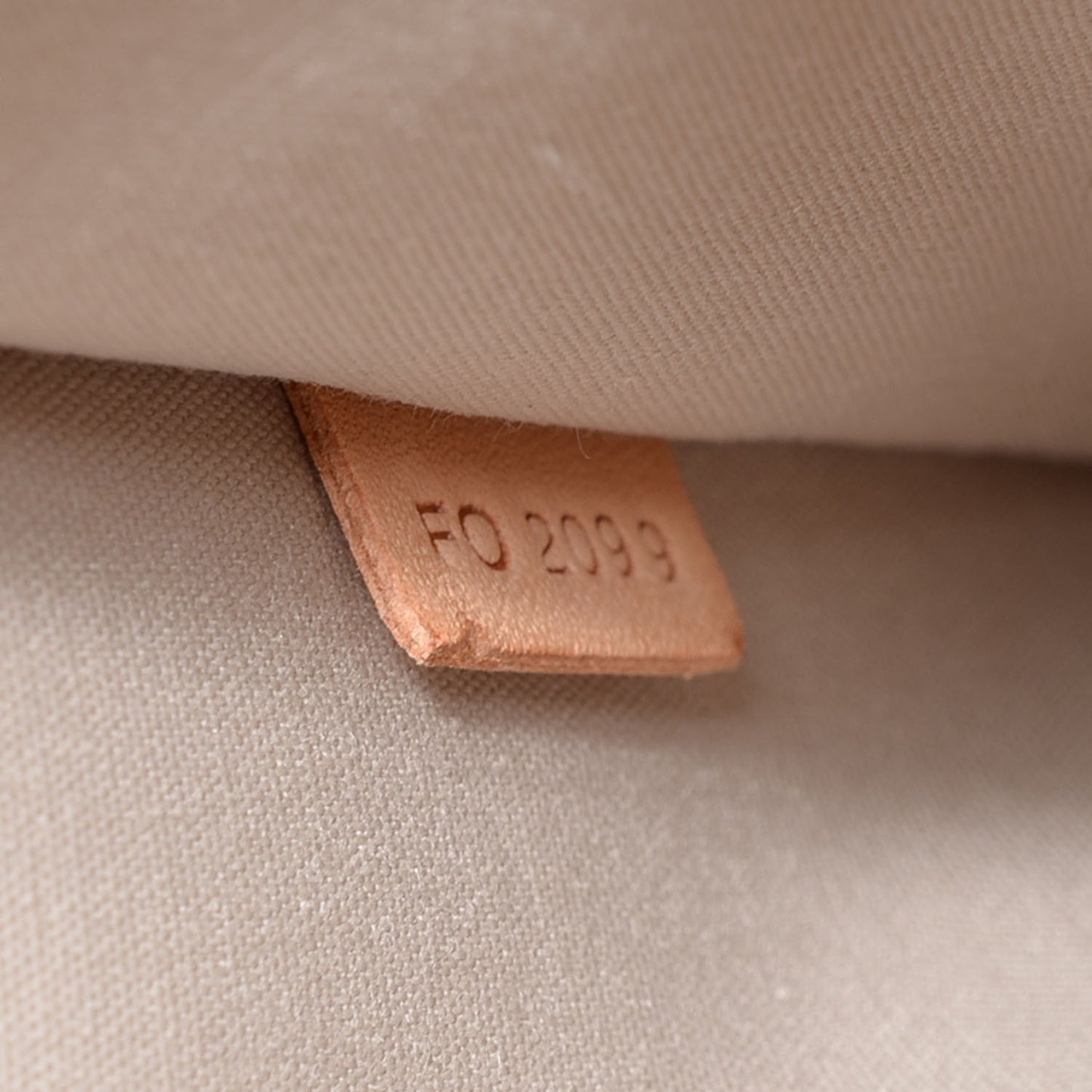 Monogram Miroir Sac Plat Gold