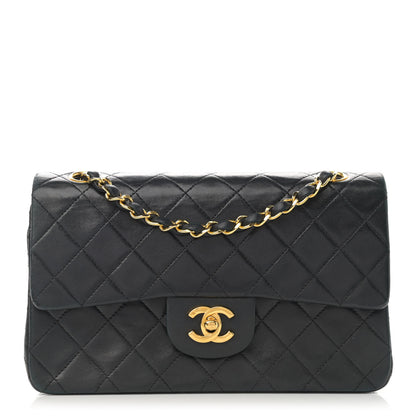 Chanel Lambskin Quilted Small Double Flap Black 1 of 13