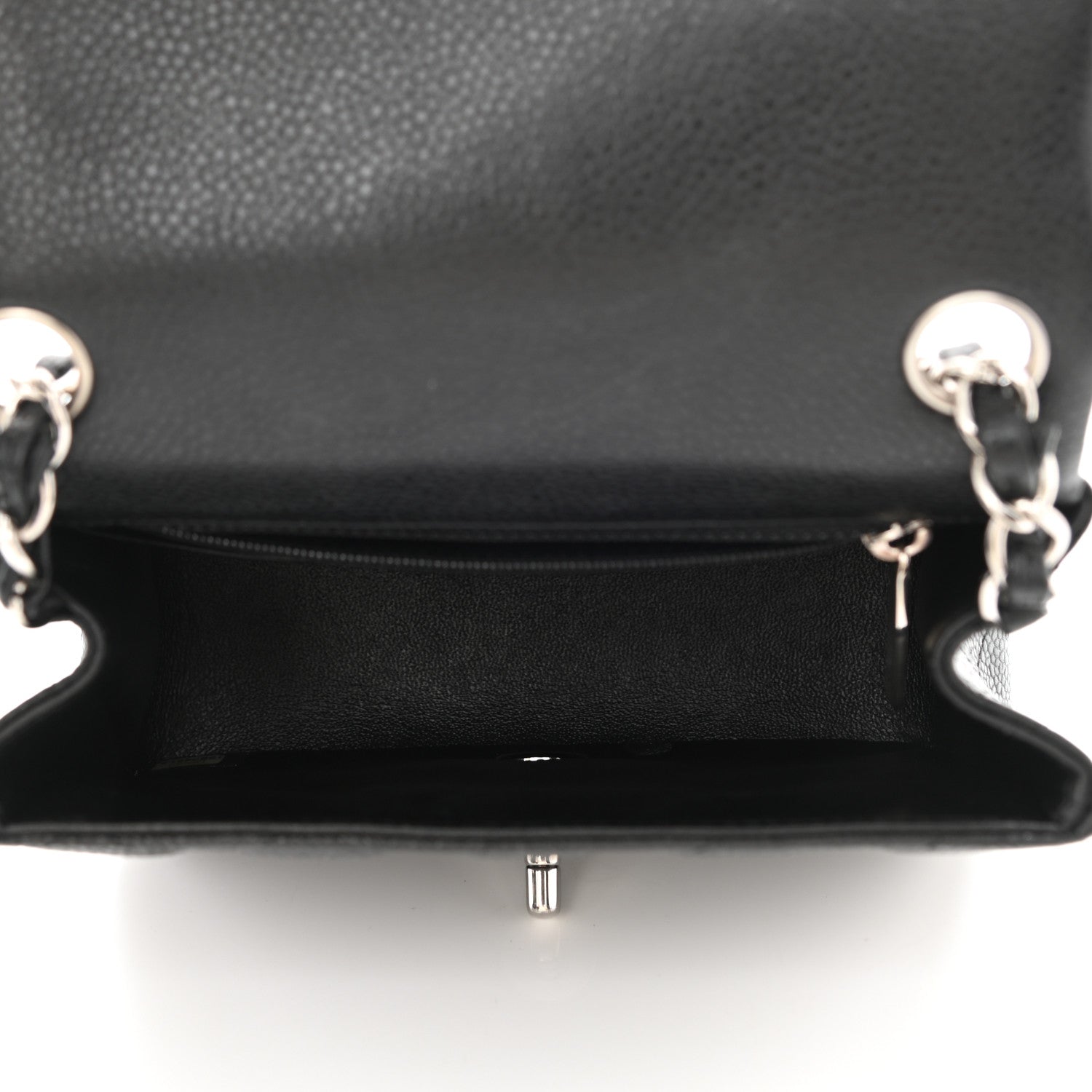 Chanel Caviar Quilted Mini Square Flap Black 5 of 9
