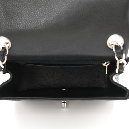Chanel Caviar Quilted Mini Square Flap Black 5 of 9