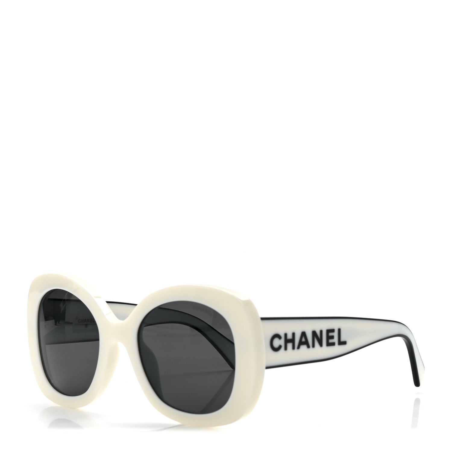 Chanel Acetate Sunglasses 71414A White 1 of 8