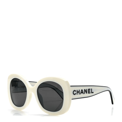 Chanel Acetate Sunglasses 71414A White 1 of 8