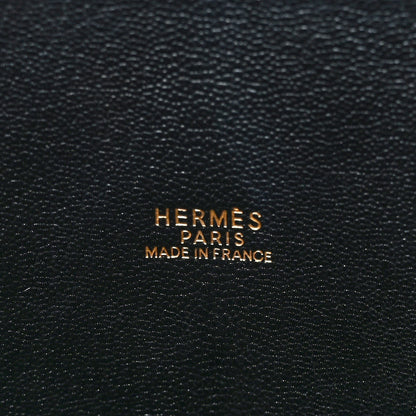 Hermes Canvas Escapade Tote Natural Black 6 of 8
