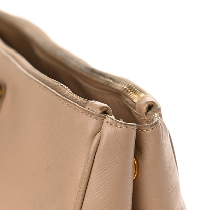 Prada Saffiano Medium Galleria Double Zip Tote Cammeo 16 of 16