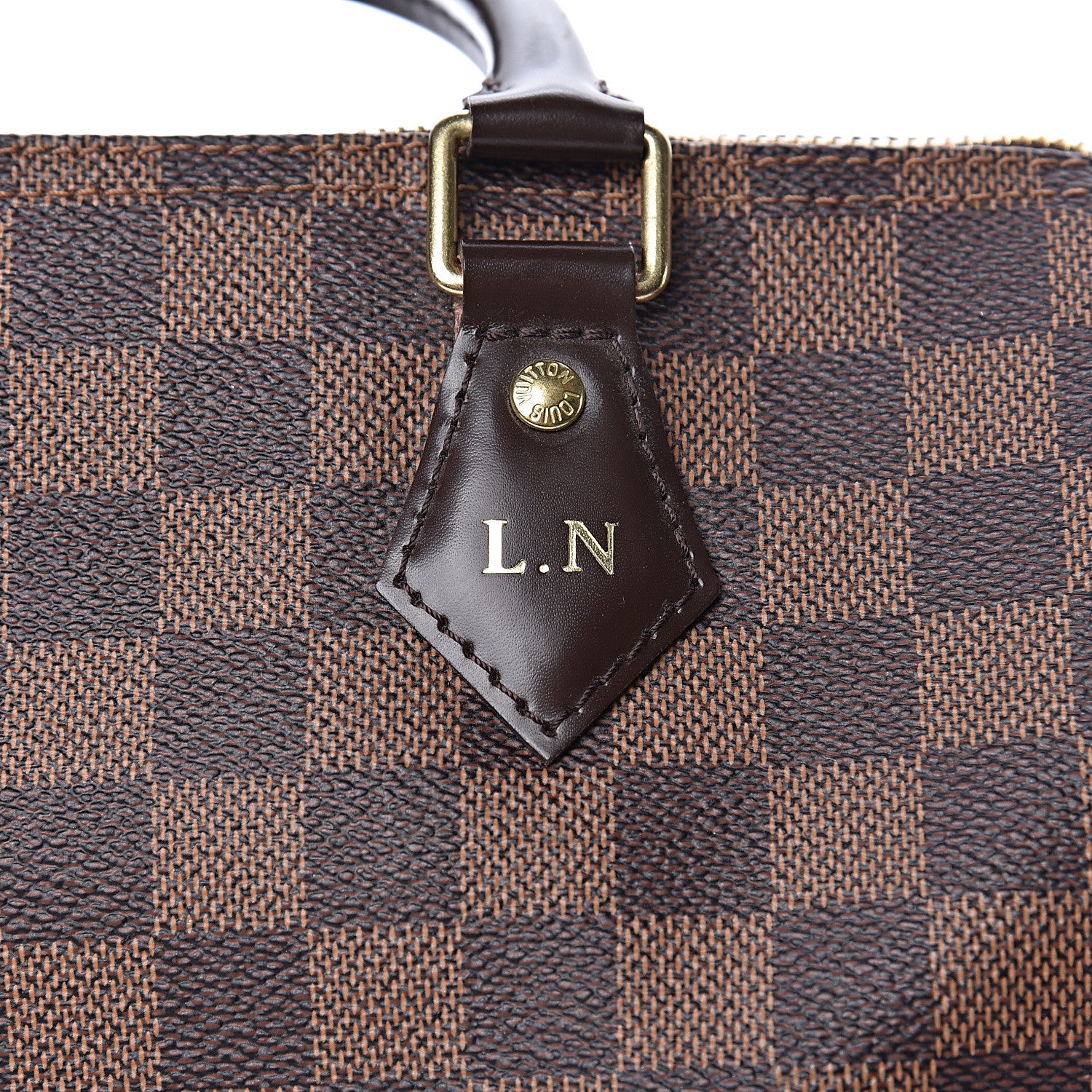 Louis Vuitton Damier Ebene Speedy Bandouliere 25 7 of 11