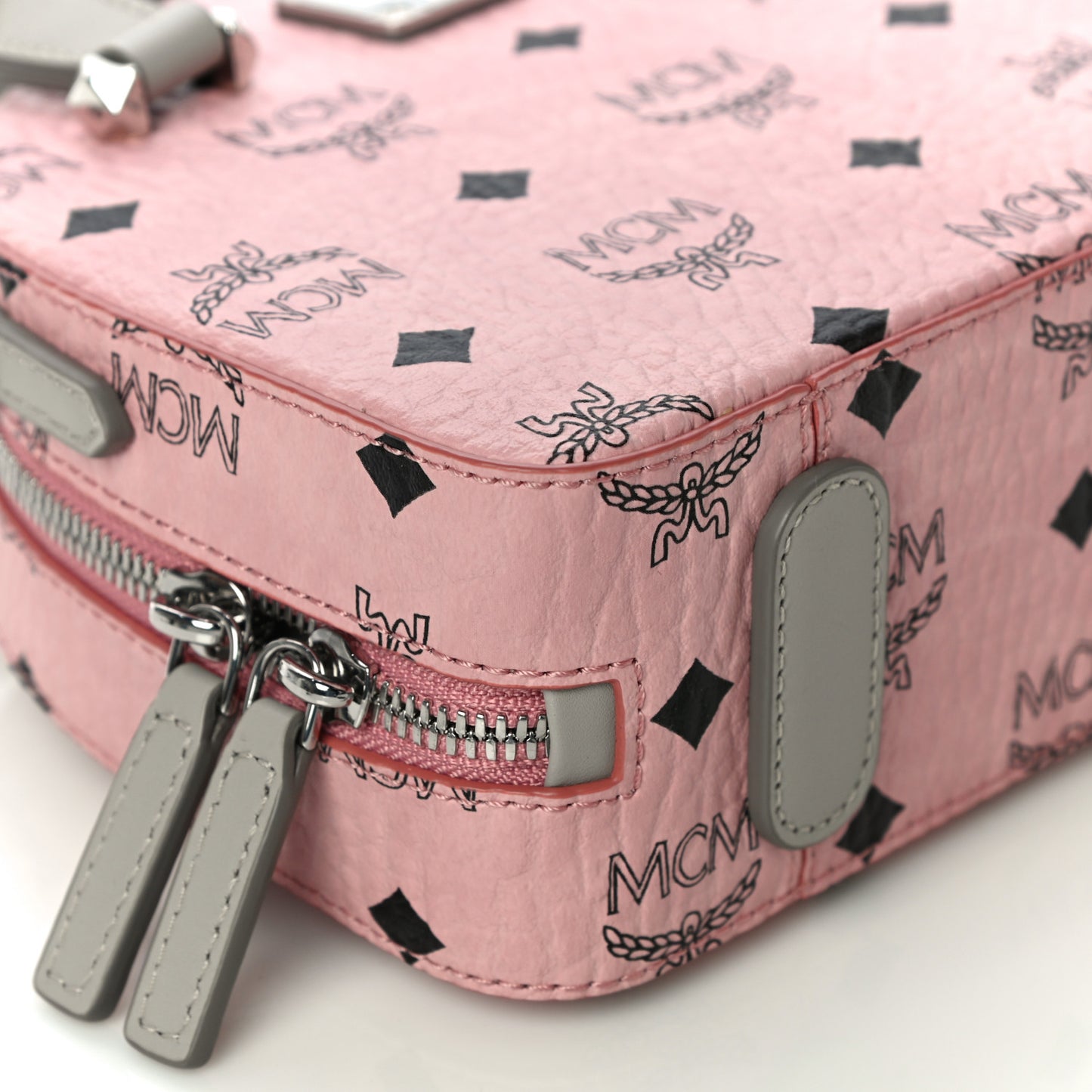 Visetos Mini Half Moon Crossbody Bag Soft Pink