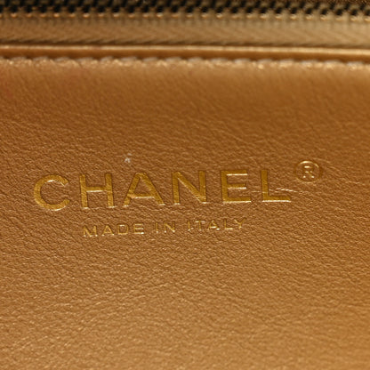 Chanel Lambskin Quilted Coco Midnight Clutch  Black 7 of 10