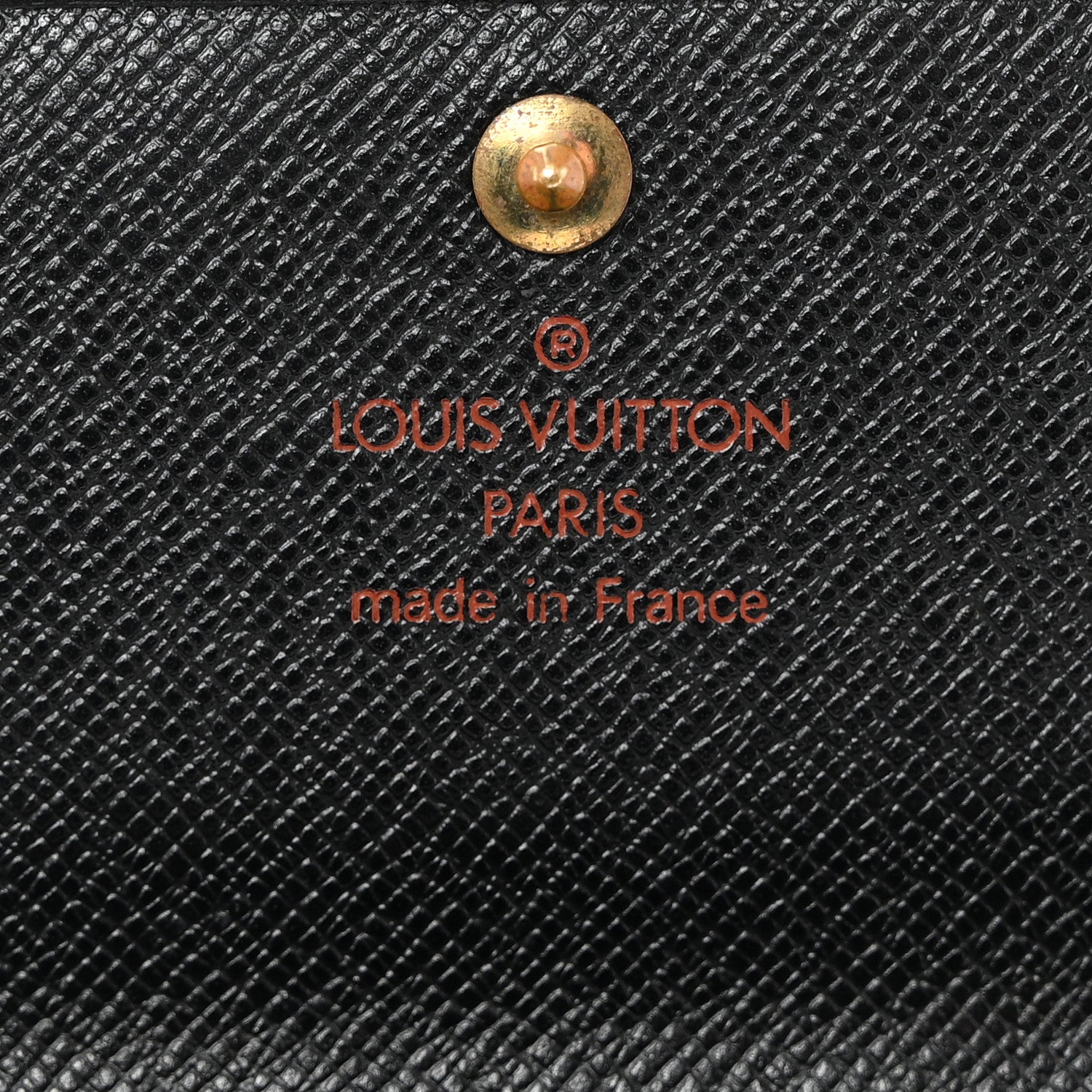 Louis Vuitton Epi Sarah Wallet Black 6 of 8