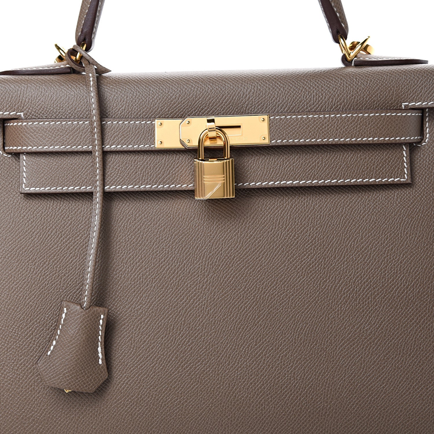 Hermes Epsom Kelly Sellier 28 Etoupe 7 of 10