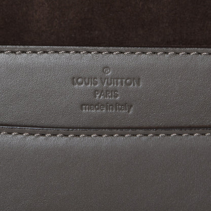 Louis Vuitton Calfskin Chain Louise MM Granit 6 of 9