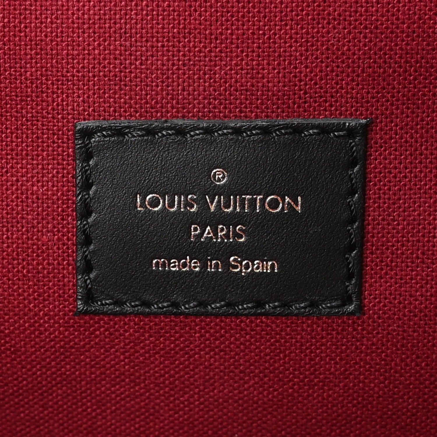 Louis Vuitton Monogram Montsouris PM Black 5 of 8