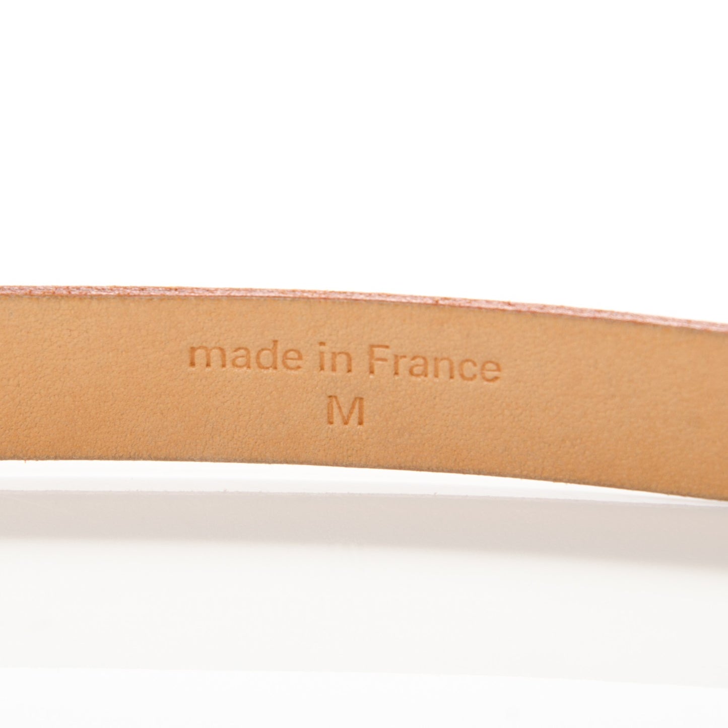 Vachetta Pochette Florentine Strap M
