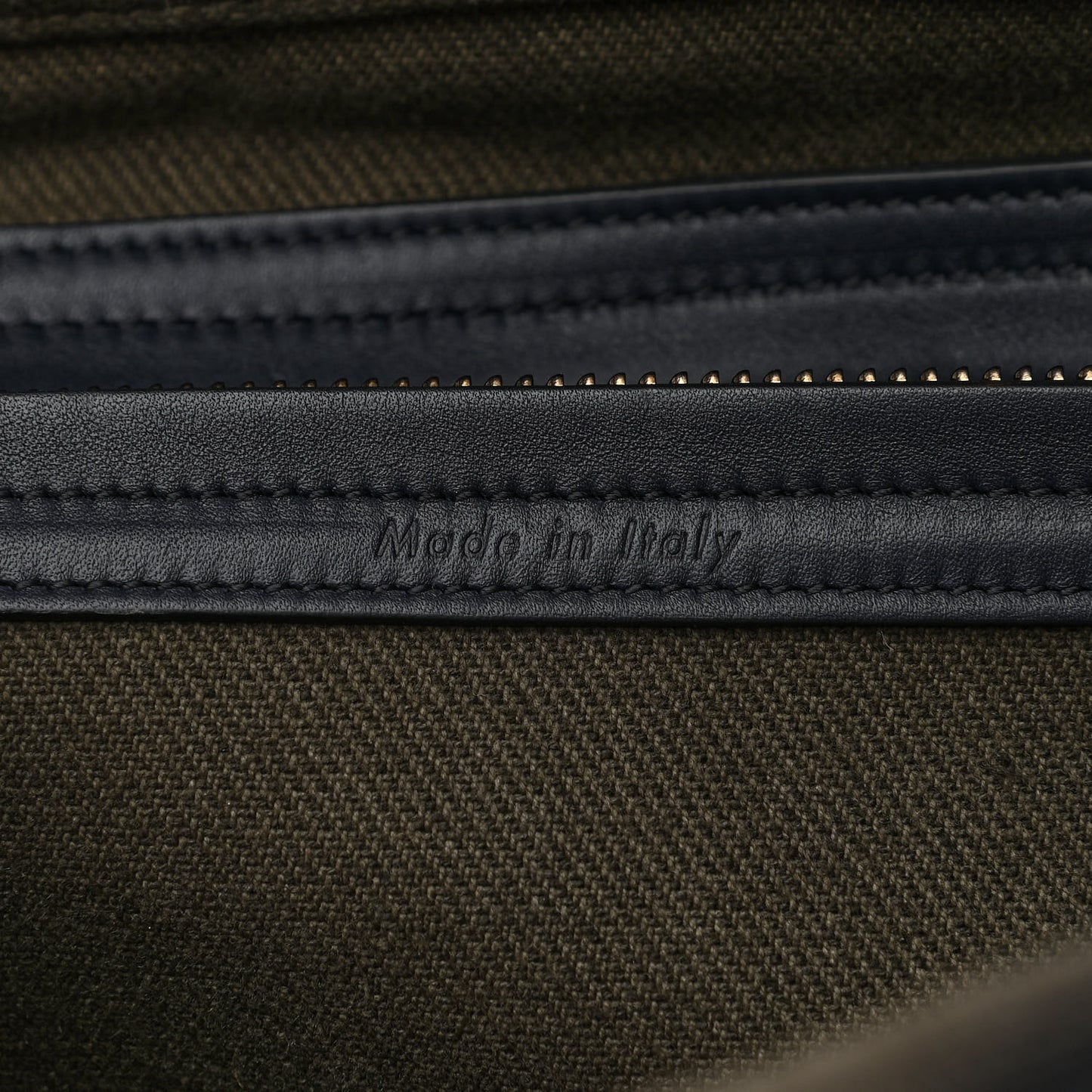 Cotton Canvas Medium Phantom Luggage Olive