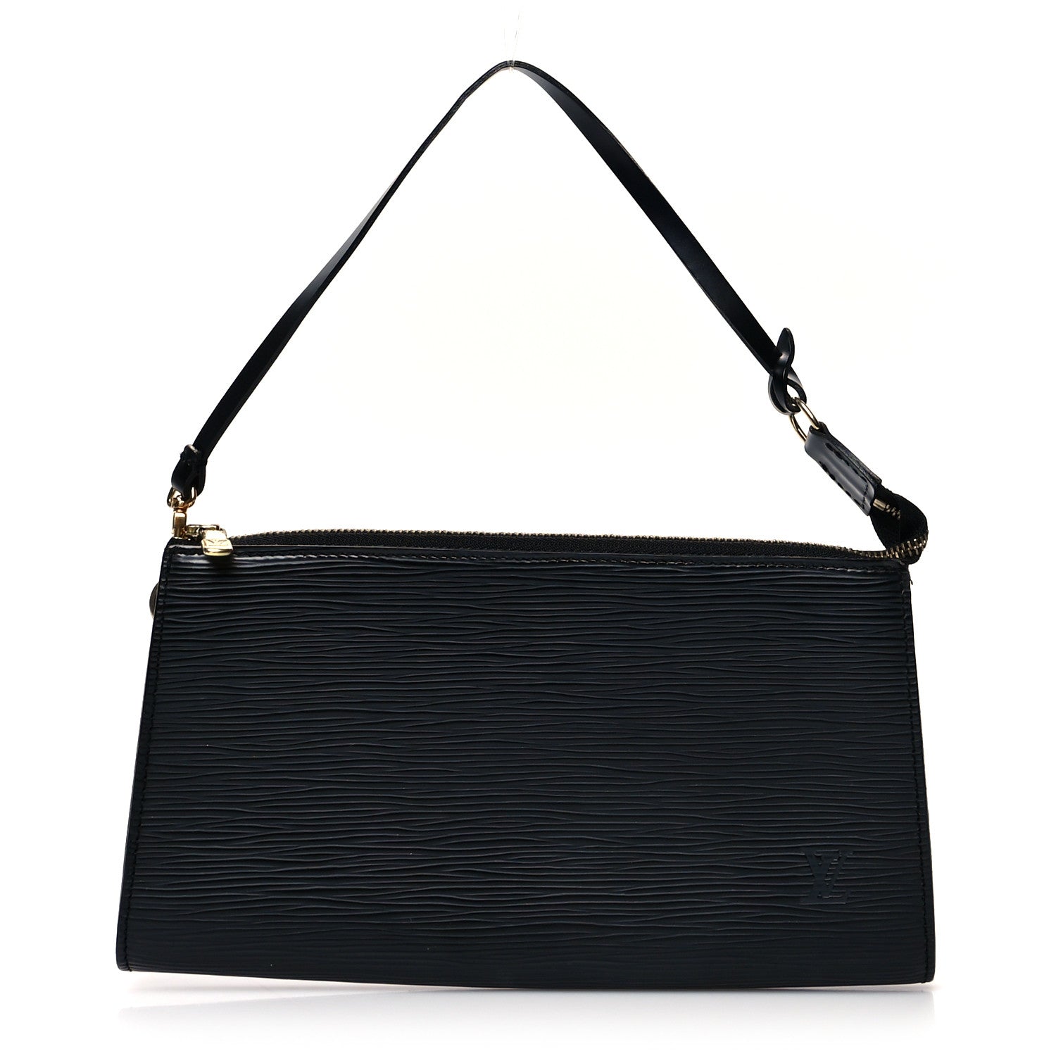 Louis Vuitton Epi Pochette Accessories 24 Black 1 of 8