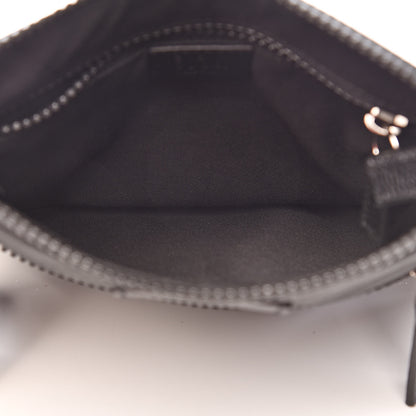 Gucci Nylon Monogram Mini Flat Messenger Bag Black 5 of 10